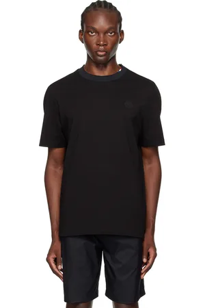 Moncler Black Logo Patch T-Shirt