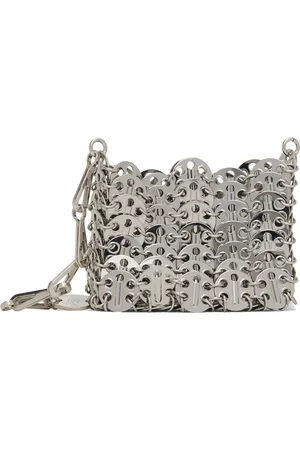 Paco rabanne Silver Micro 1969 Bag