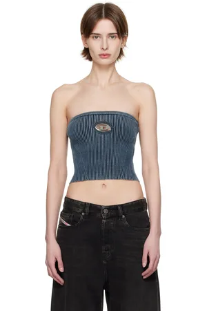 Diesel Blue M-Clarksvillex-C Bandeau Top