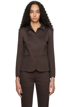 Staud Brown Robert Jacket