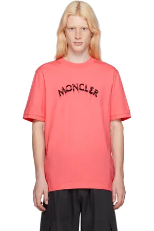 Moncler Pink Printed T-Shirt