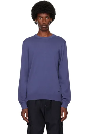 Paul Smith Blue Organic Cotton Sweater