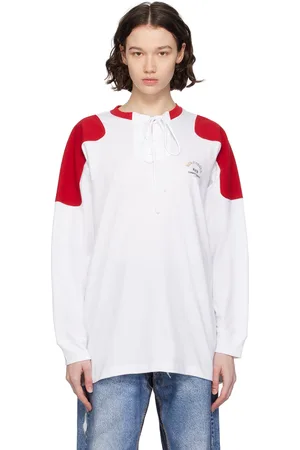 pushBUTTON Self-Tie Long Sleeve T-Shirt