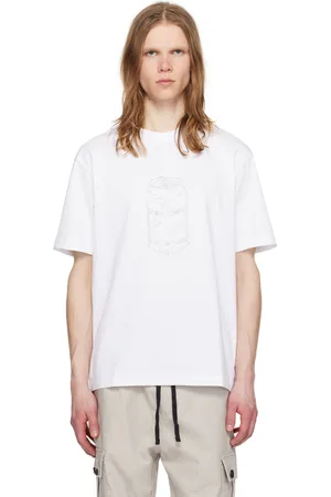 HUGO BOSS White Crystal-Cut T-Shirt