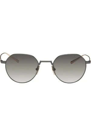 DITA EYEWEAR Black & Gold Artoa.82 Sunglasses