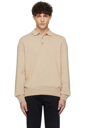 HUGO BOSS Beige Regular-Fit Polo