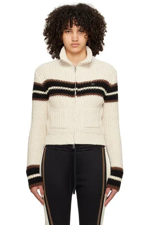 Kijun Off-White Line Cardigan
