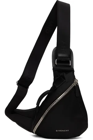 Givenchy Black Small G-Zip Triangle Bag