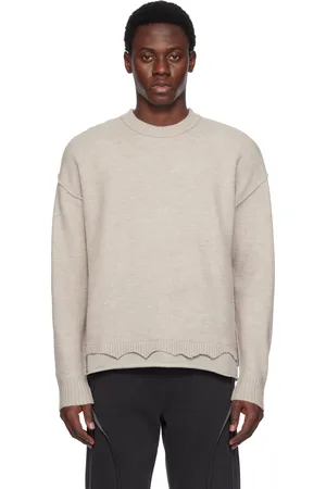 Izzue Taupe Layered Sweater