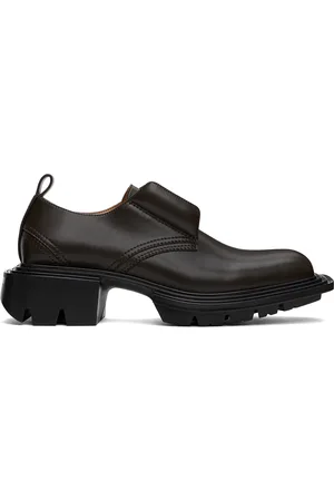 untitlab SSENSE Exclusive Brown Reel Derbys