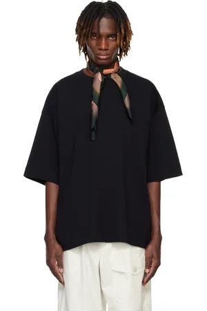 DRIES VAN NOTEN Black Oversized T-shirt