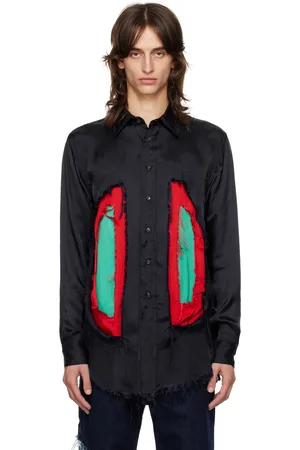 Edward Cuming Navy Lung Window Shirt