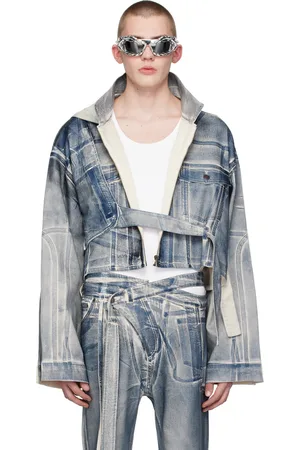 OTTOLINGER SSENSE Exclusive Blue Denim Jacket