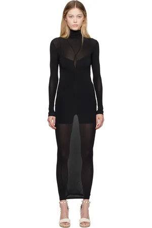 Isabel Marant Black Vanessa Midi Dress