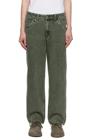 DIME Green Classic Relaxed Jeans