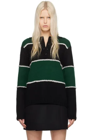 Holzweiler Black & Green Clarity Polo