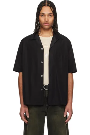 OUR LEGACY Black Heusen Short Sleeve Shirt