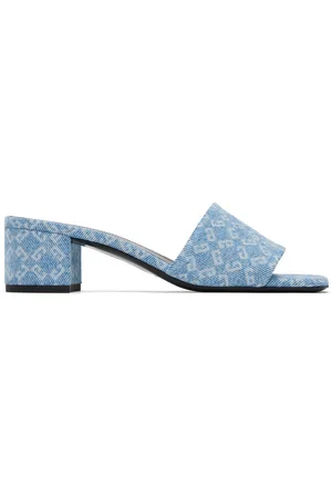 Givenchy Blue 4G Heeled Sandals