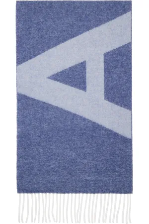 A.P.C. Blue Malo Scarf