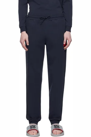 HUGO BOSS Navy Patch Sweatpants