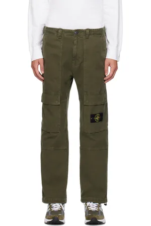 Stone Island Green 30601 Panama Cotton 