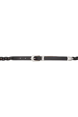 OUR LEGACY Black 2 CM Braided Belt