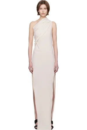 Rick Owens Off-White Hollywood Athena Arrowhead Maxi Dress