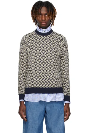 VALENTINO Navy & Beige 