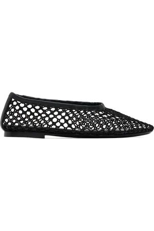 Staud Black Alba Ballerina Flats