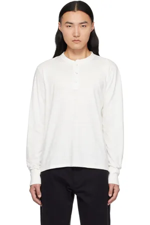 RAG&BONE White Classic Flame Henley