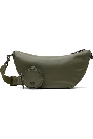 Coach Khaki Hall Soft Sling Bag