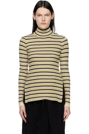 Proenza Schouler Multicolour White Label Stripe Turtleneck