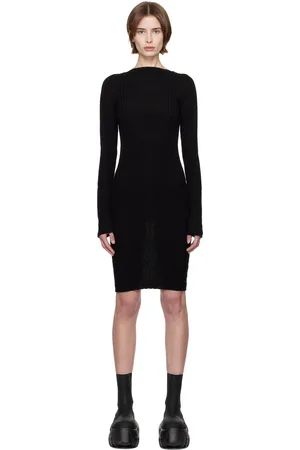Rick Owens Black Hollywood S Minidress