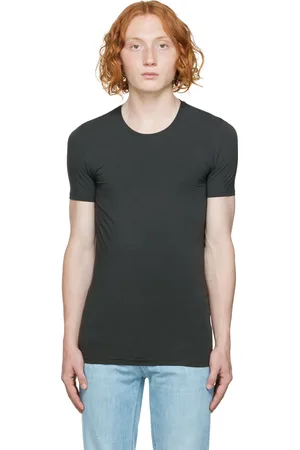 Ermenegildo Zegna Gray Patch T-Shirt
