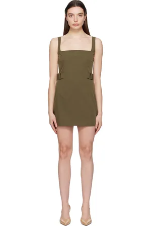 Miaou Green Mila Minidress