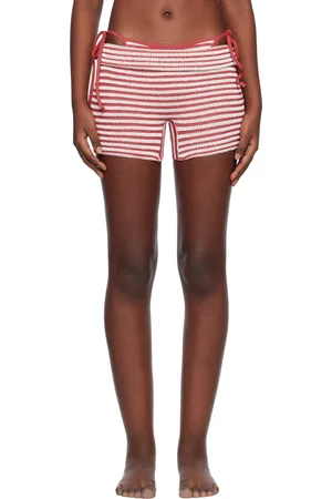 Bond Eye Red & White Dom Shorts