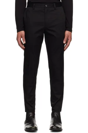 Dolce & Gabbana Black Twill Trousers