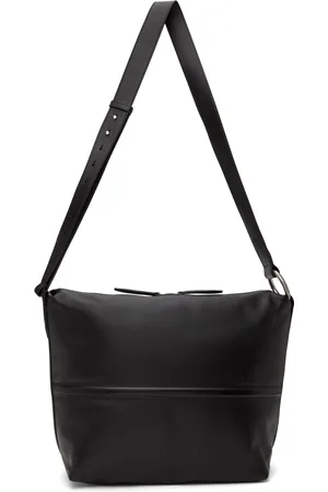 DRIES VAN NOTEN Black Holdall Crossbody Bag