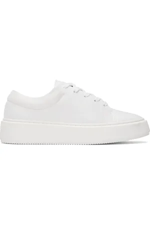 Ganni White Sporty Mix Cupsole Sneakers