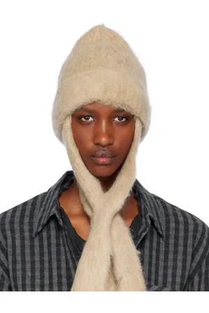 OPEN YY Mohair Scarf Beanie