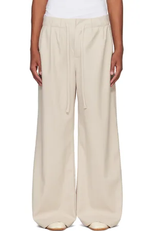 Entire Studios Beige Cinch Trousers