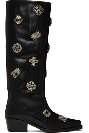 TOGA PULLA SSENSE Exclusive Black Tall Boots