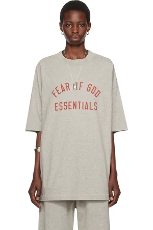 FEAR OF GOD Gray Crewneck T-Shirt