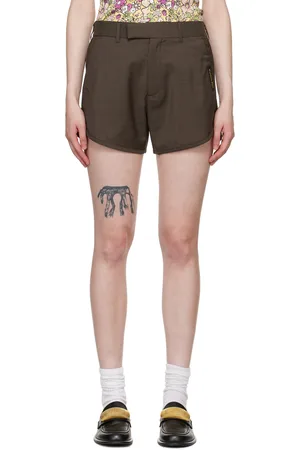 MARTINE ROSE Brown Tailored Shorts