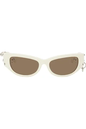 Justine Clenquet Off-White Clara Sunglasses