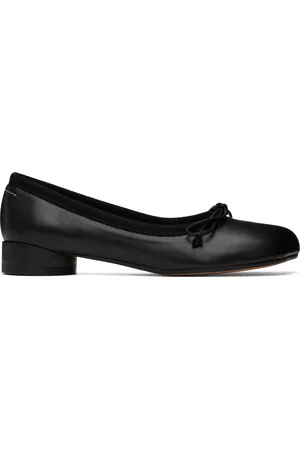 Maison Margiela Black Anatomic Classic Ballerina Flats