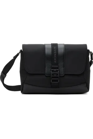 Givenchy Black Small G-Trail Messenger Bag