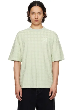 AMIRI Green MA Quad Toweling Oversized T-shirt