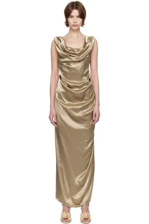 Vivienne Westwood Gold Ginnie Pencil Maxi Dress