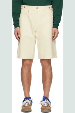 Metalwood Beige Walk Shorts